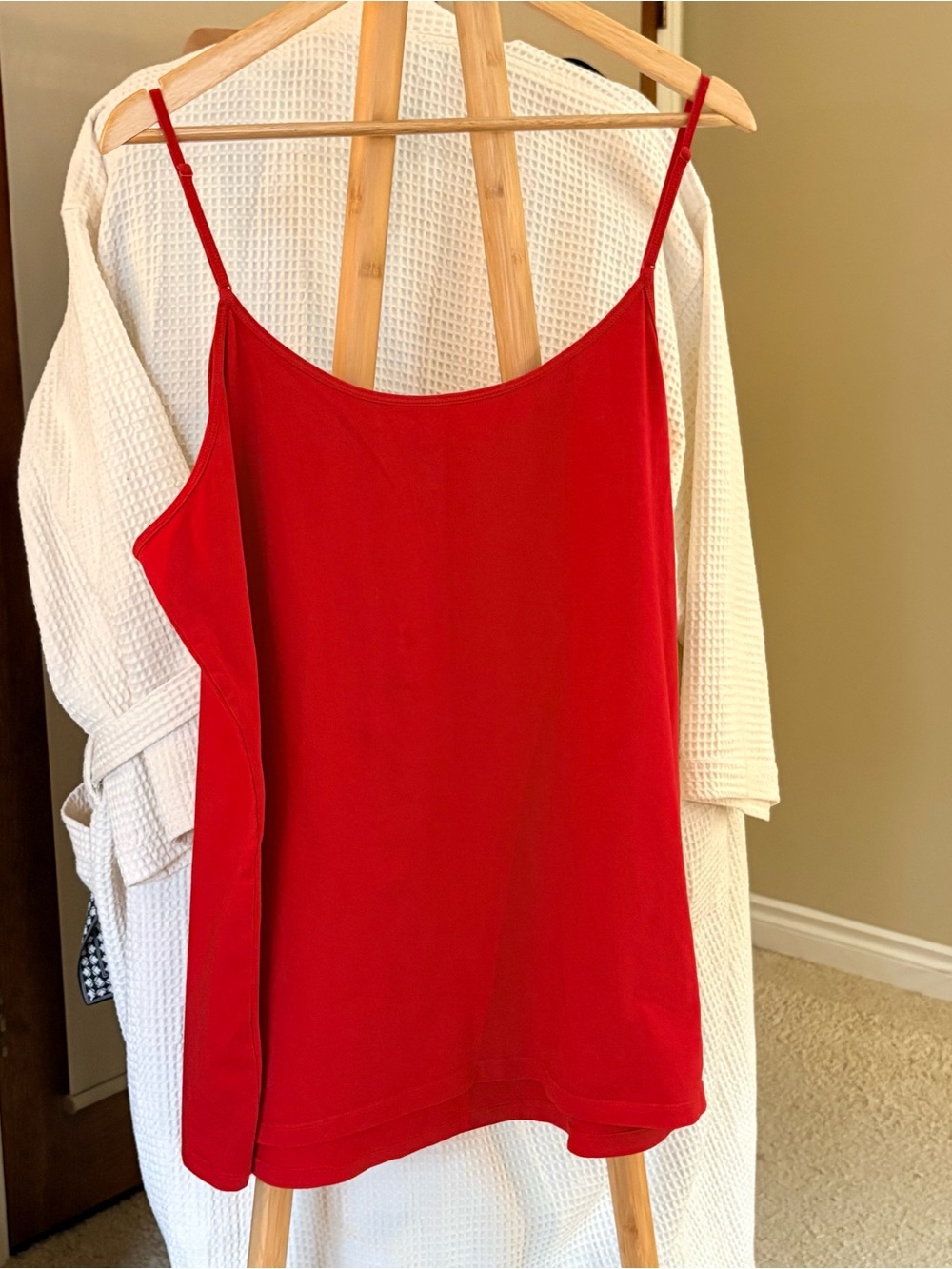 Love & Legend Red Spaghetti Strap Cami Tank Top 3X
